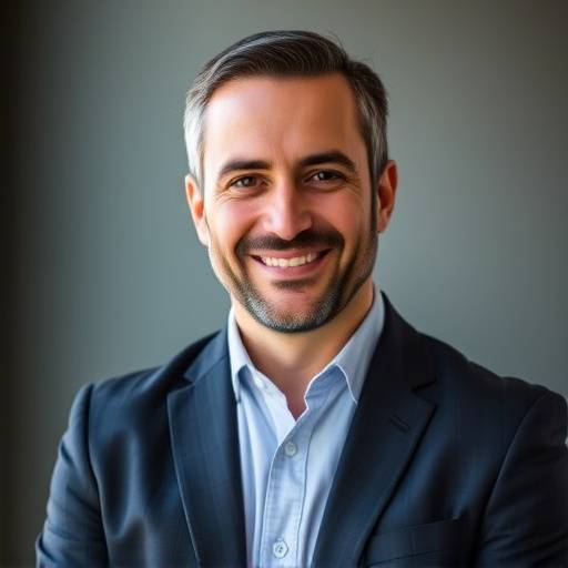 Retrato de Javier Ruiz, especialista en presentaciones
